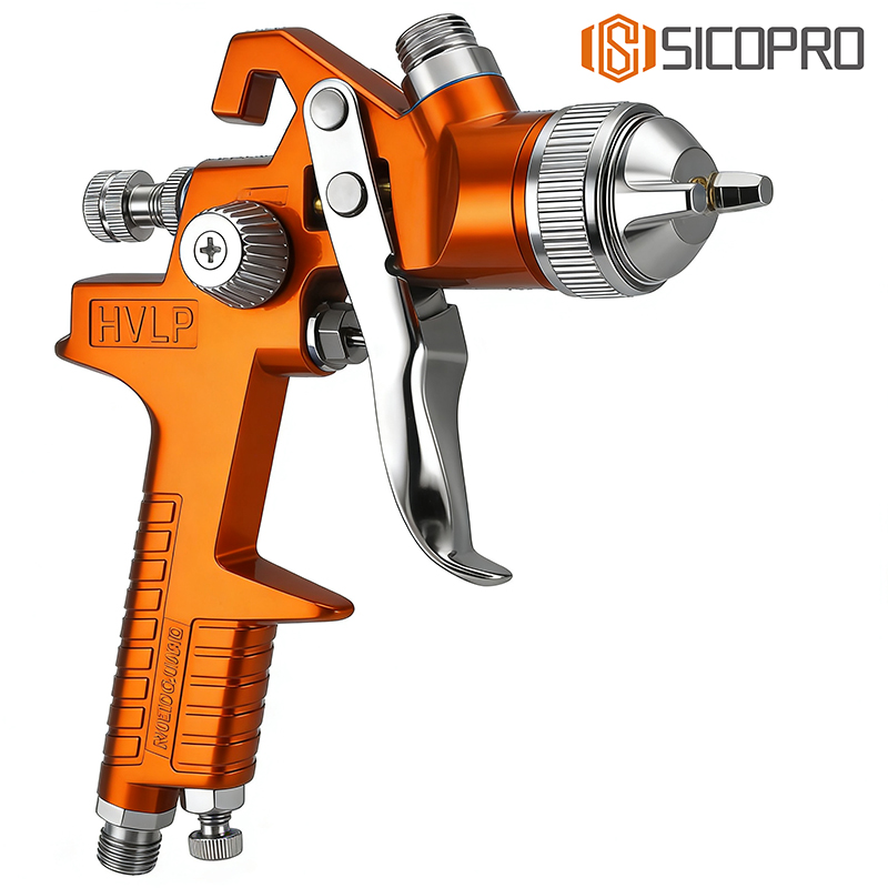 Orange HVLP Spray Gun SK-827 – Automotive & Furniture Spray Tool
