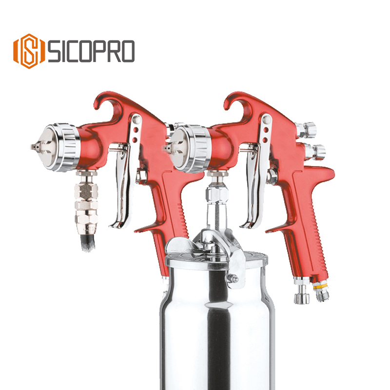 GFG SICOPRO 3-Piece LVLP Spray Gun Kit - Multi-purpose Spray Set