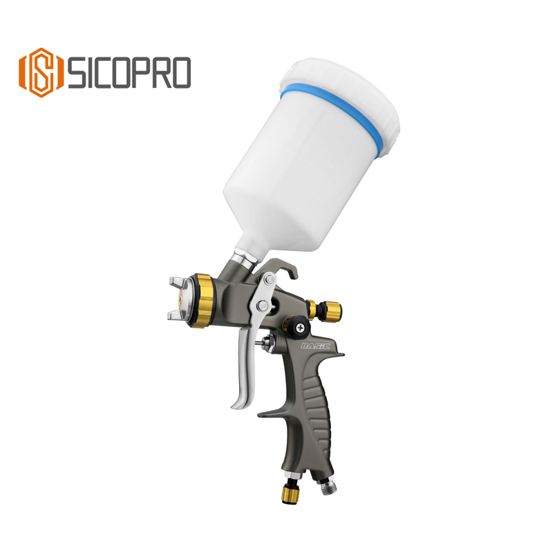 SK303 Premium LVLP Spray Gun with Golden Knobs