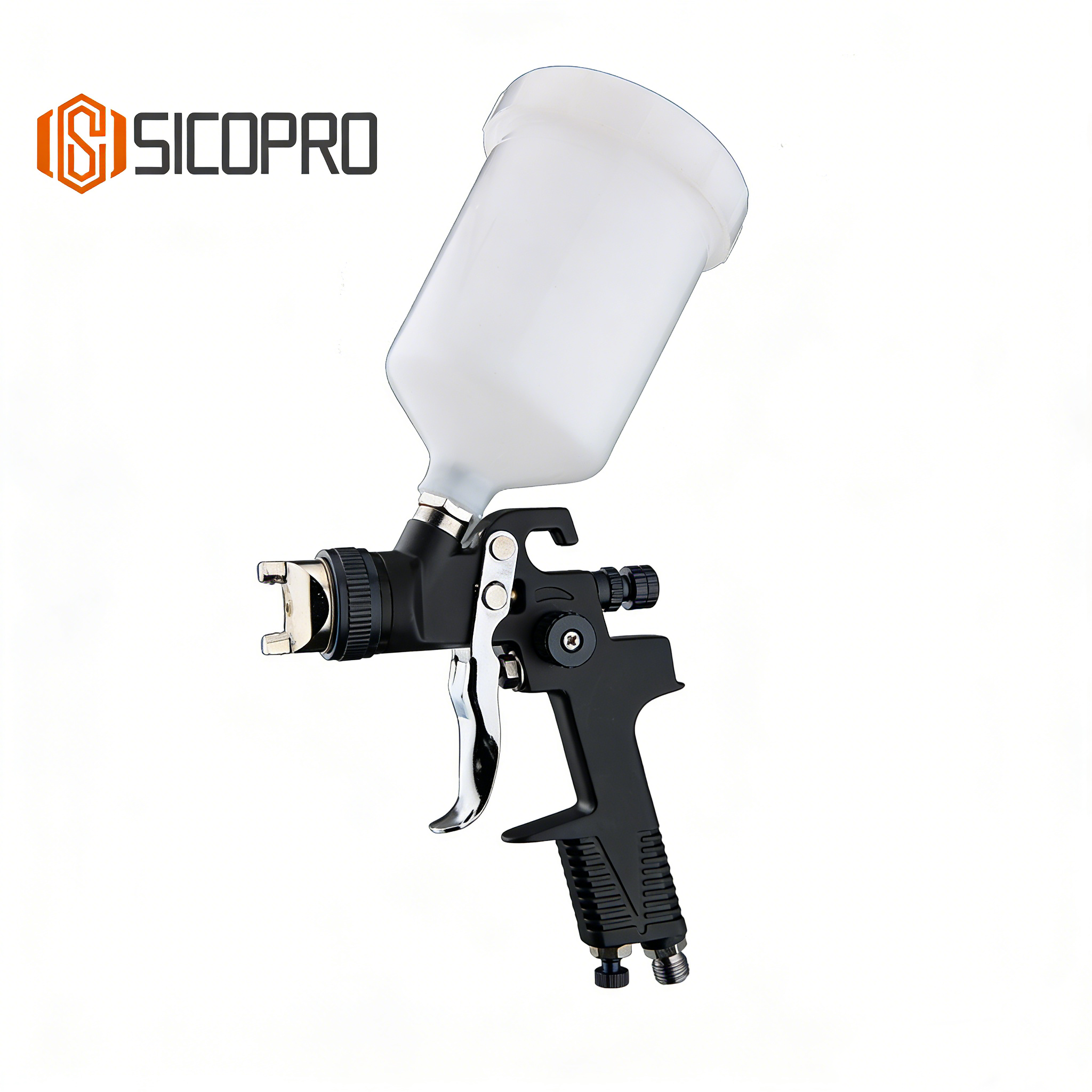 H970P LVLP Refinish Spray Gun - High Transfer Efficiency Automotive Paint Gun