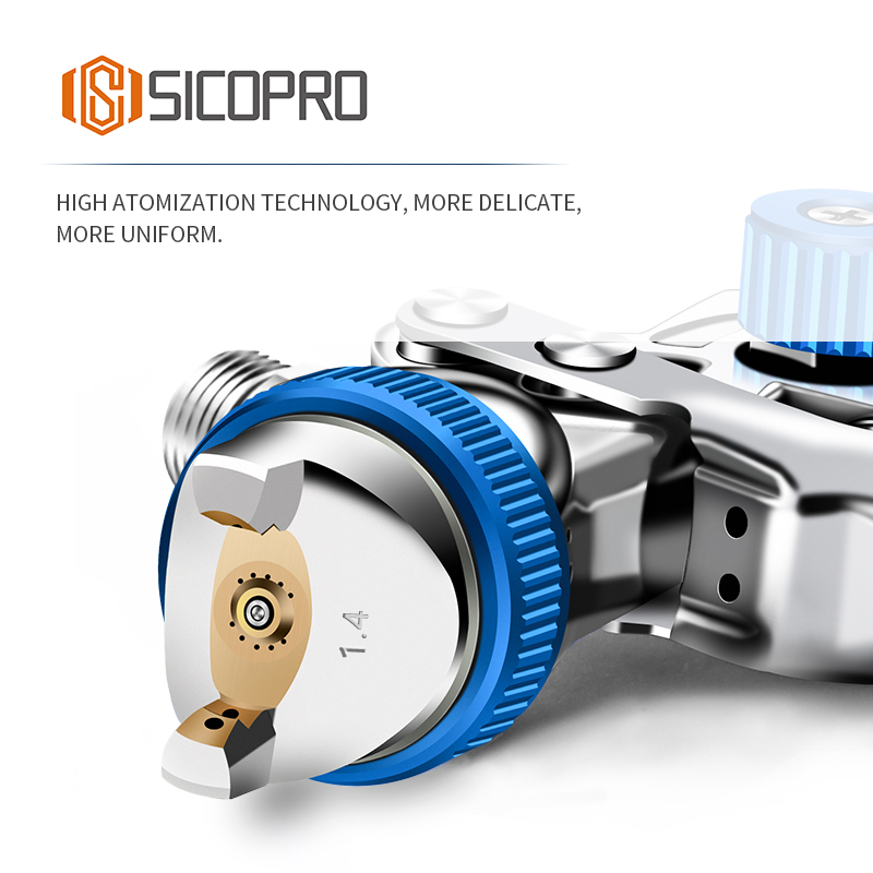SICOPRO LVLP Spray Gun Nozzle 1.8mm - High Atomization Replacement Tip