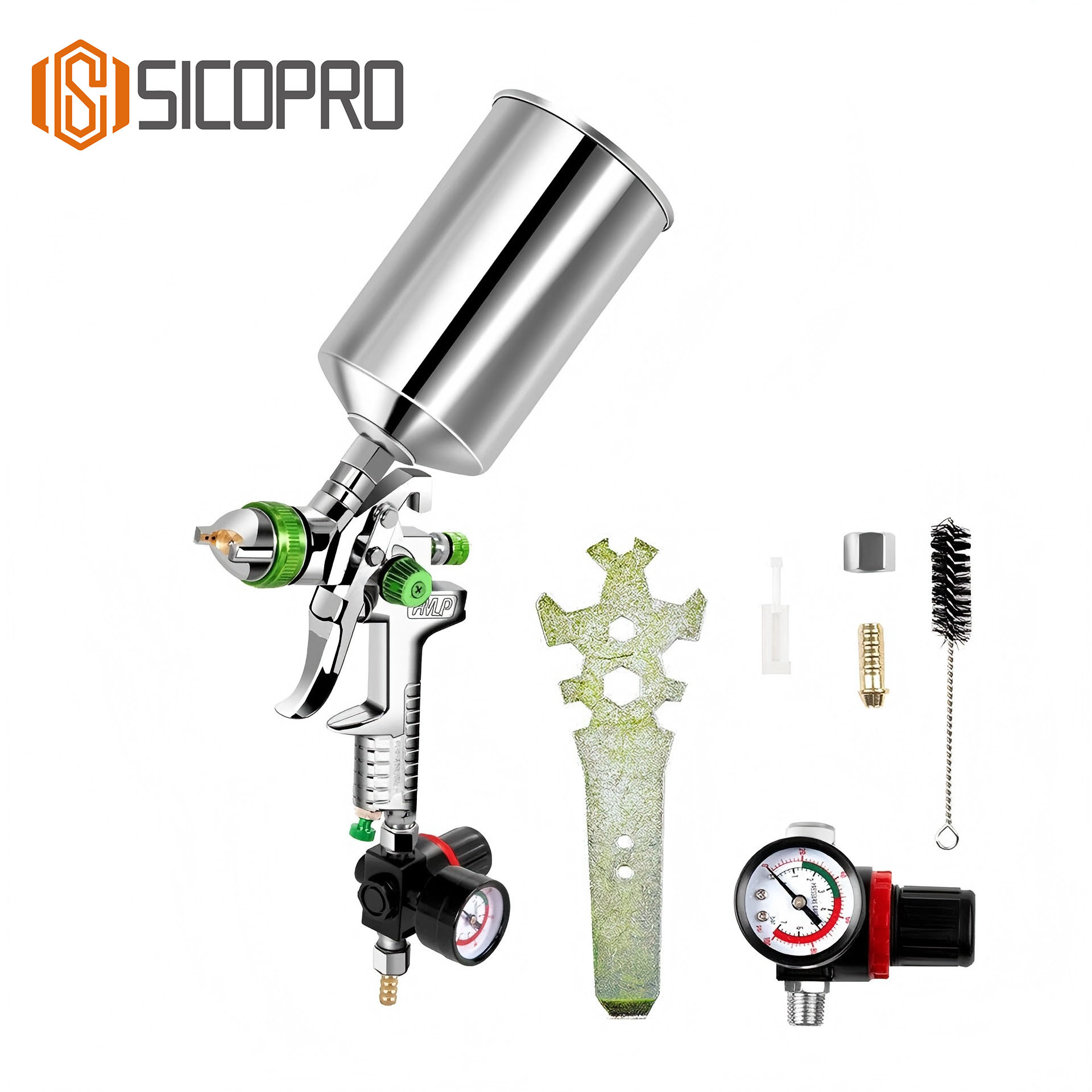 Professional LVLP Automotive Spray Gun – Model SK-827
