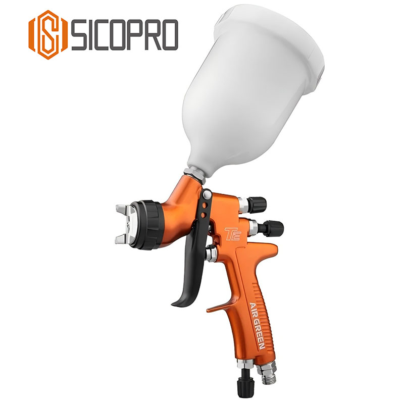 TE SICOPRO LVLP Spray Gun – High Precision for Automotive and Industrial Coatings