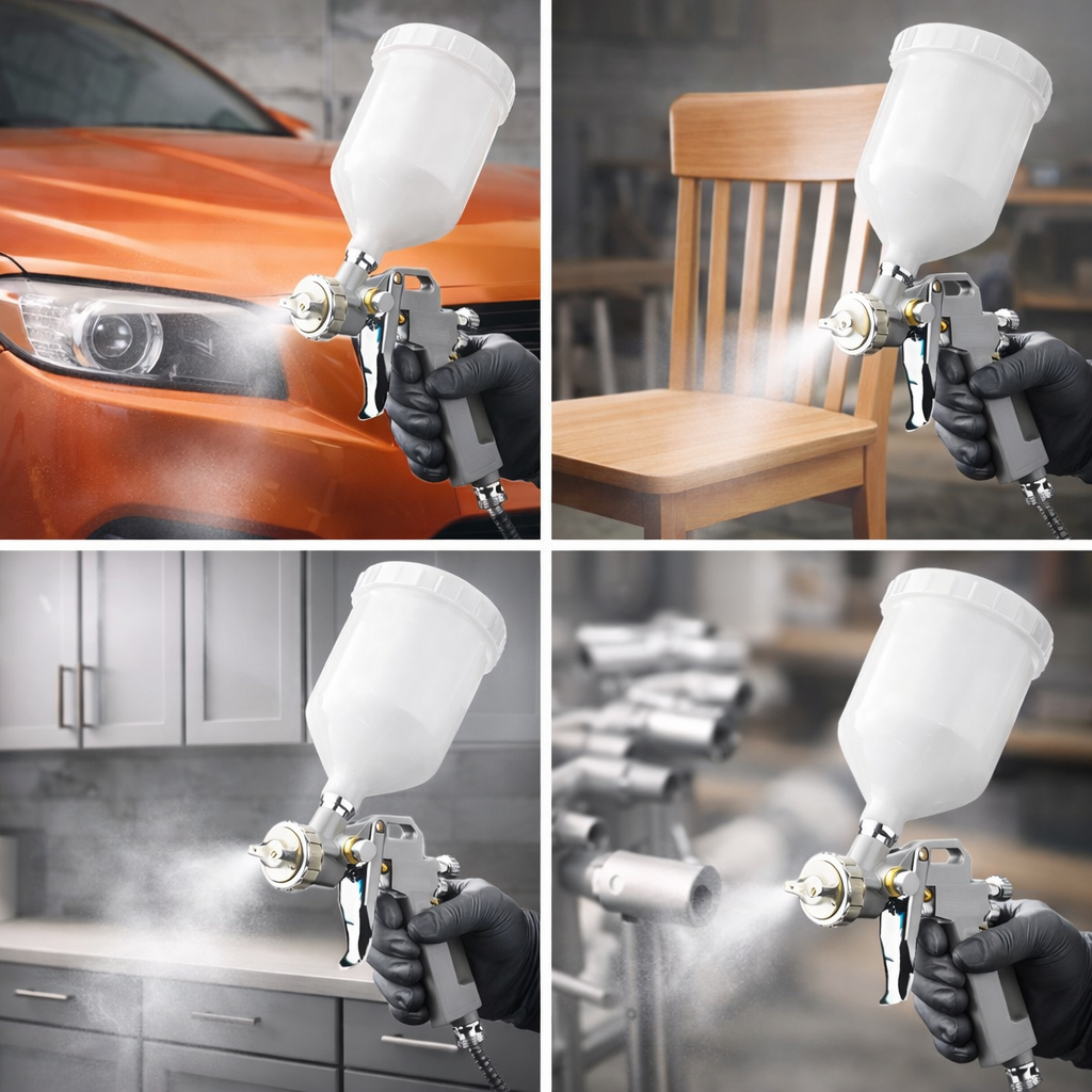 What Determines Spray Gun Performance, Why 2.0mm LVLP Is Ideal, and How to Maintain Long-Term Stability