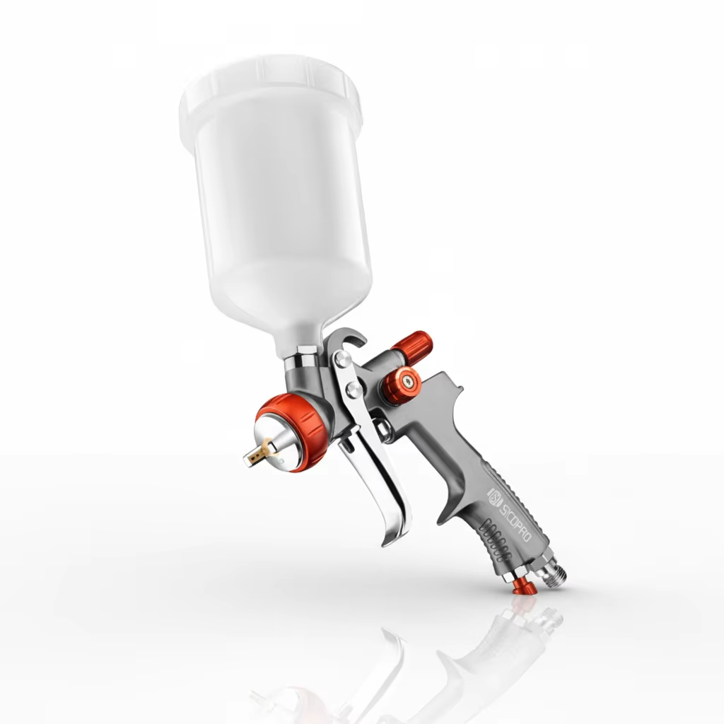 High Precision Low Noise Refinished Painting LVLP Spray Gun Gravity Feed Paint Sprayer