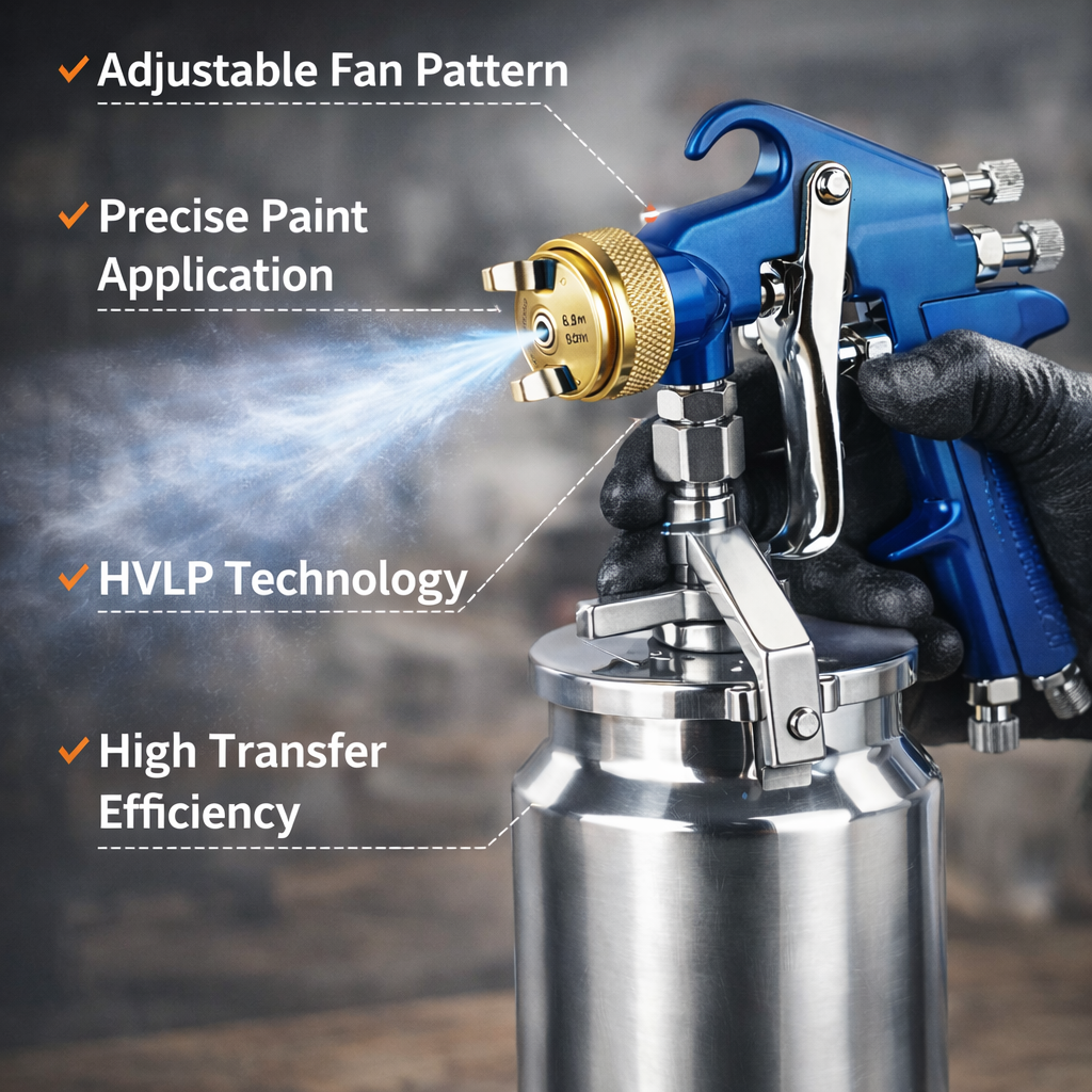Why LVLP Spray Guns Are Popular and How to Use Them Effectively