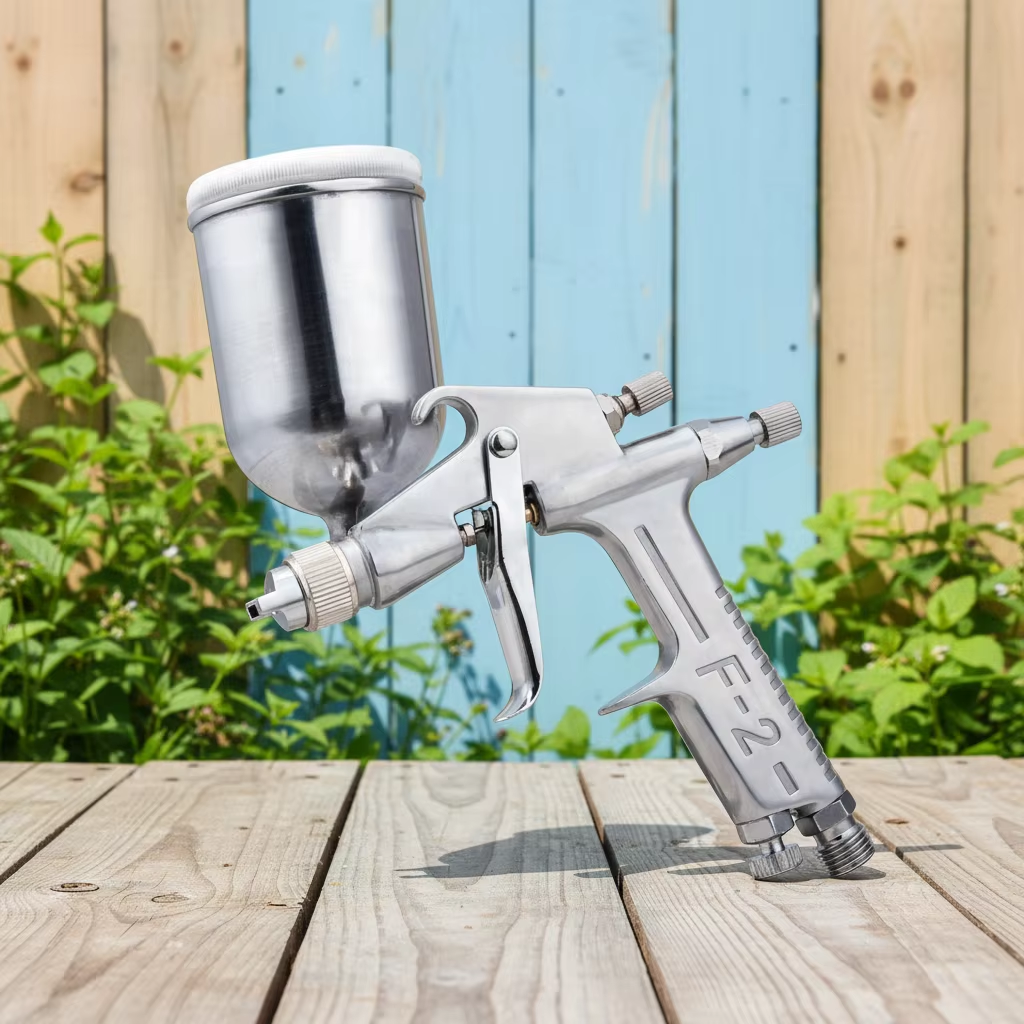 Professional HVLP Gravity Feed Spray Gun – Automotive Refinish Paint Sprayer