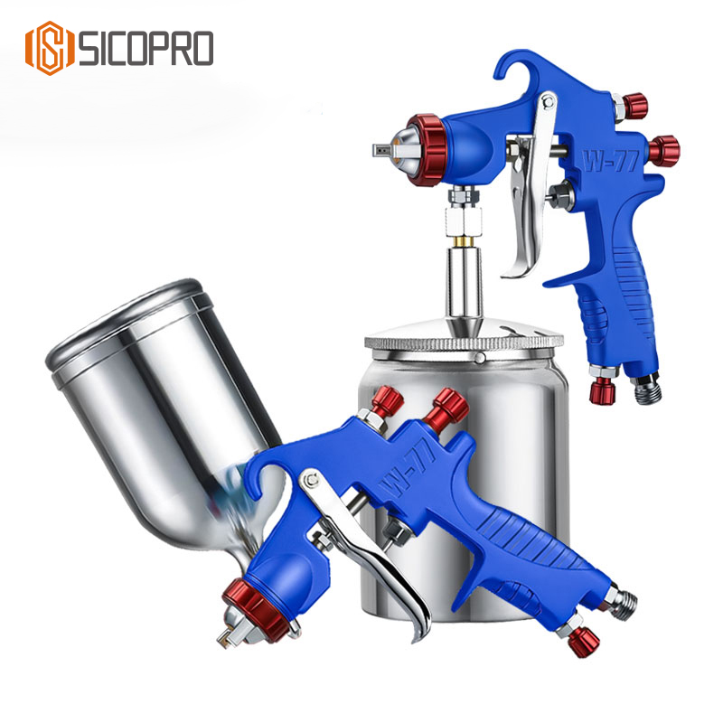 W-77 LVLP Spray Gun – Professional Air Paint Sprayer with High Efficiency