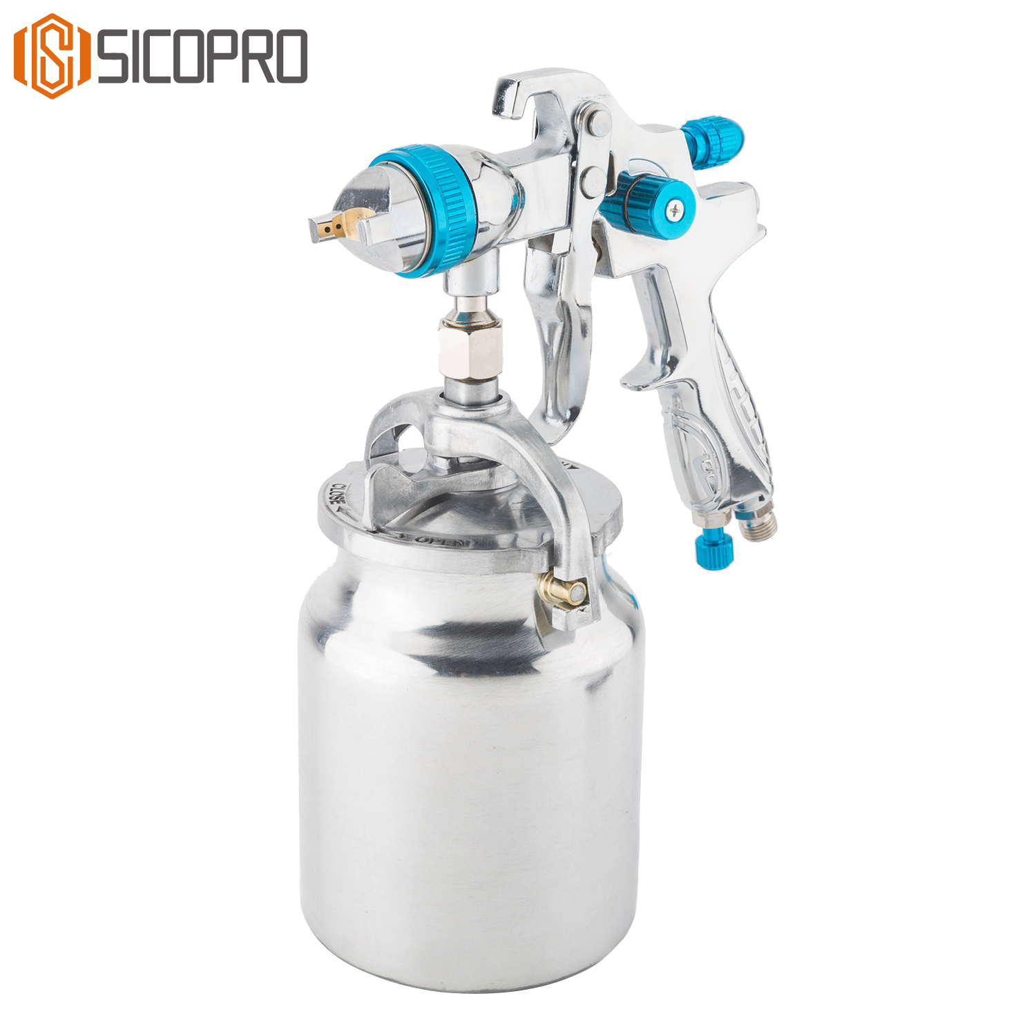 Professional LVLP Spray Gun H-887S Pneumatic Paint Sprayer 600ml for Automotive, Furniture, and Industrial Use