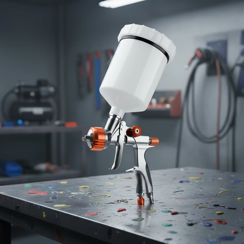 SK-80 LVLP Automotive Spray Gun Gravity Feed Professional Paint Gun