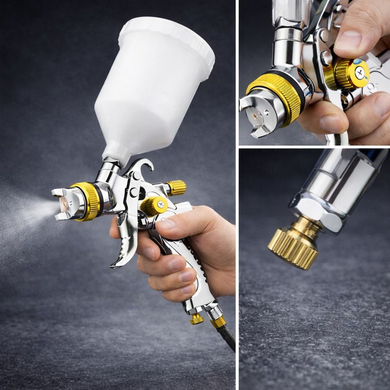 How to Maximize Performance and Durability of a Refinished Painting LVLP Spray Gun