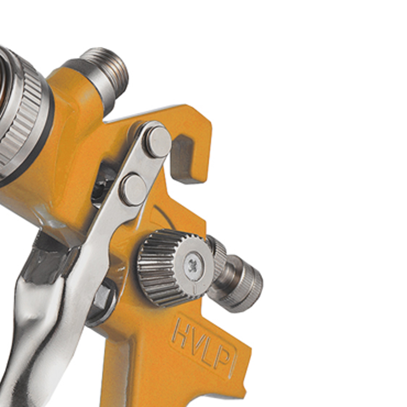 SICOPRO H-827P LVLP Spray Gun Kit with 3 Nozzles – Professional Automotive Paint Tool Set