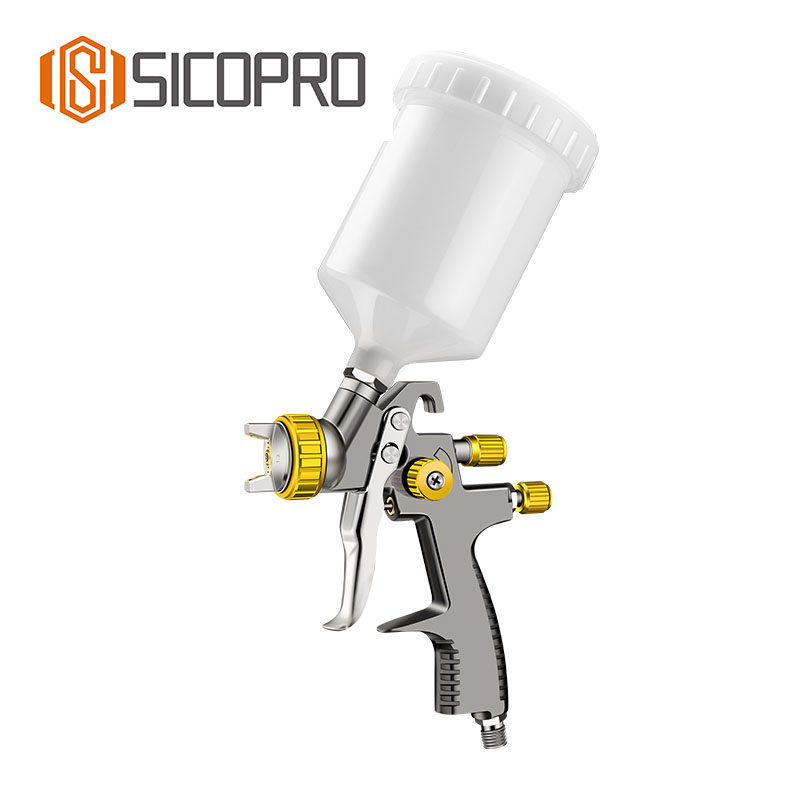 SICOPRO 2011 LVLP Spray Gun - High Atomization Gravity Feed Paint Gun