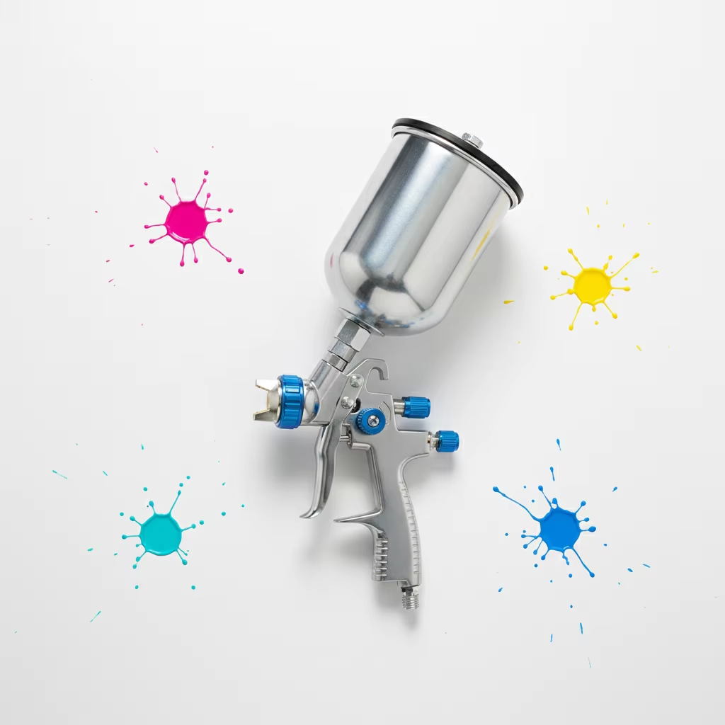 SK-2011 LVLP Spray Gun Professional Gravity Feed Automotive Refinish Paint Tool