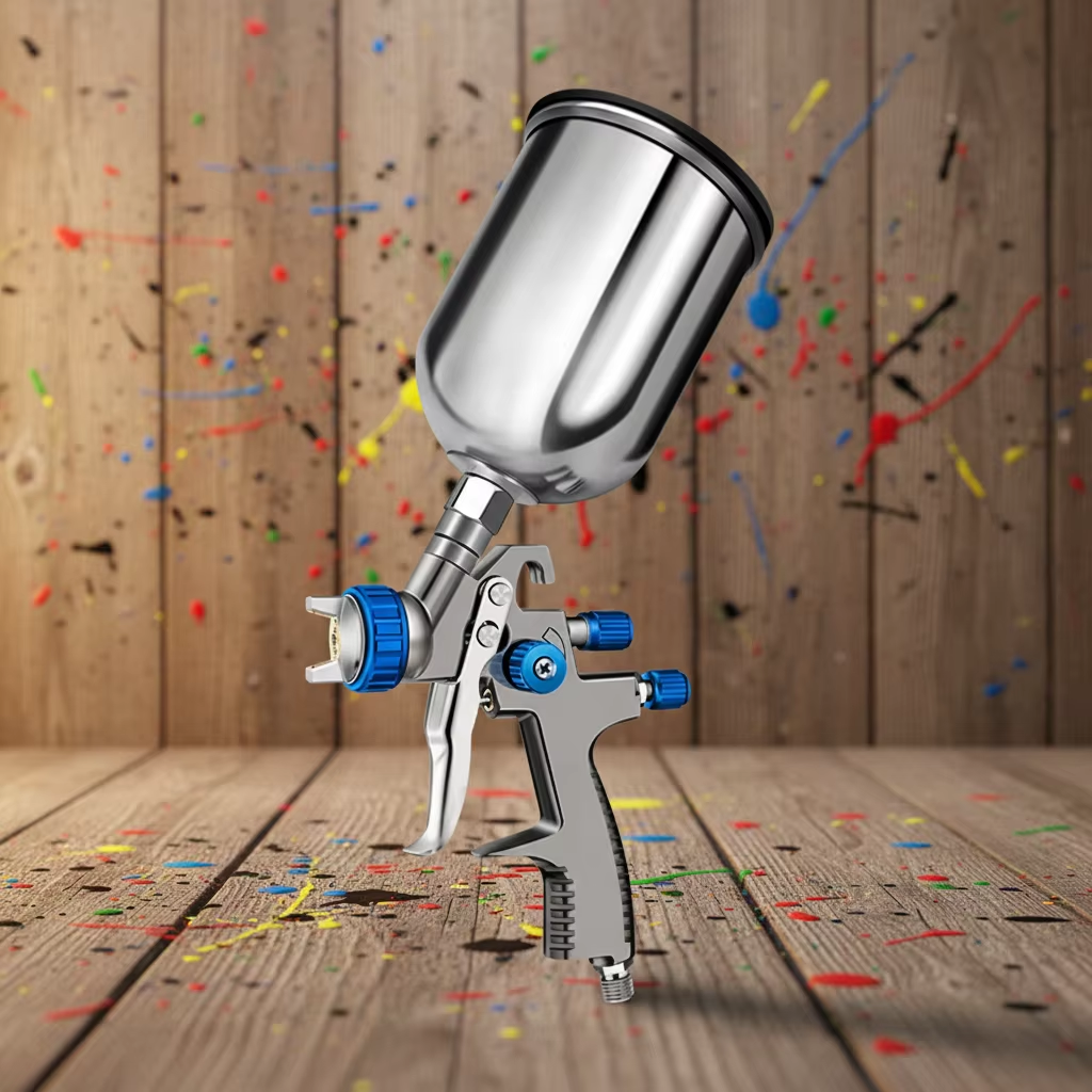 Professional SK-2011 LVLP Spray Gun Gravity Feed Car Refinish Paint Sprayer