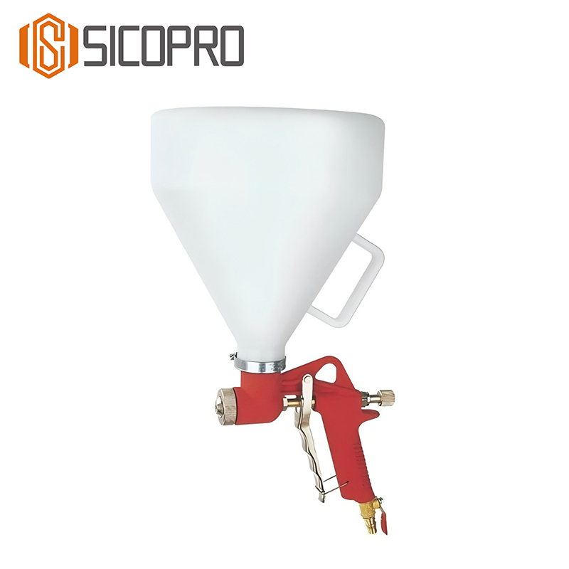 SICOPRO Texture Hopper Spray Gun with Large Capacity Hopper
