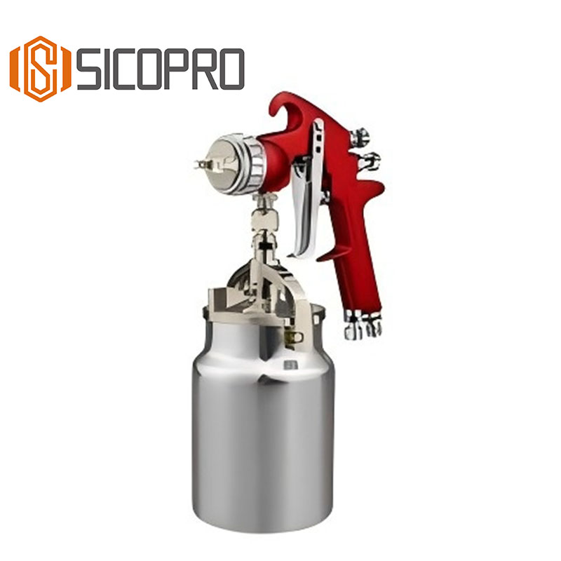 SICOPRO GFG Professional LVLP Spray Gun with Top Aluminum Cup