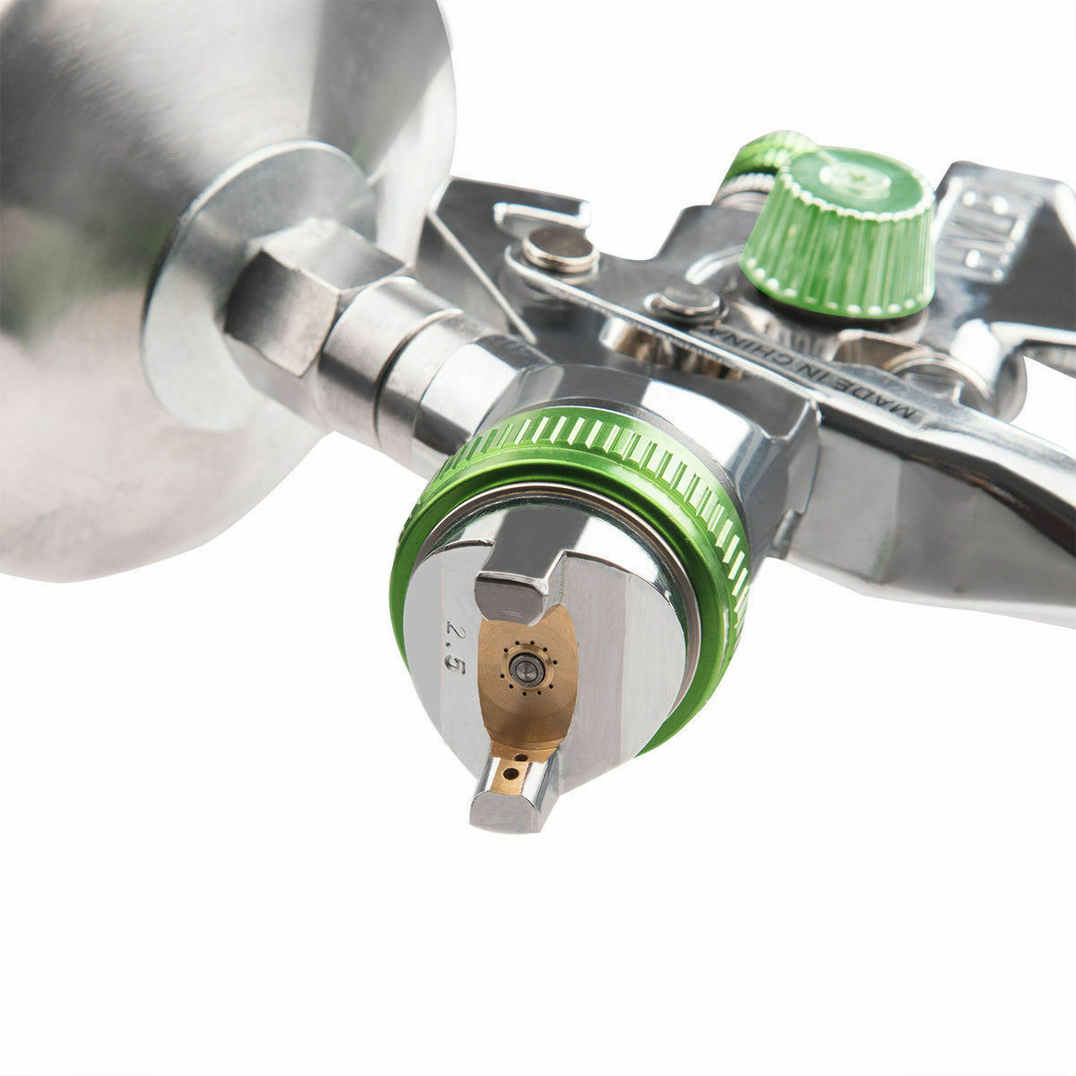 H-827P LVLP Spray Gun Kit with Aluminum Cup