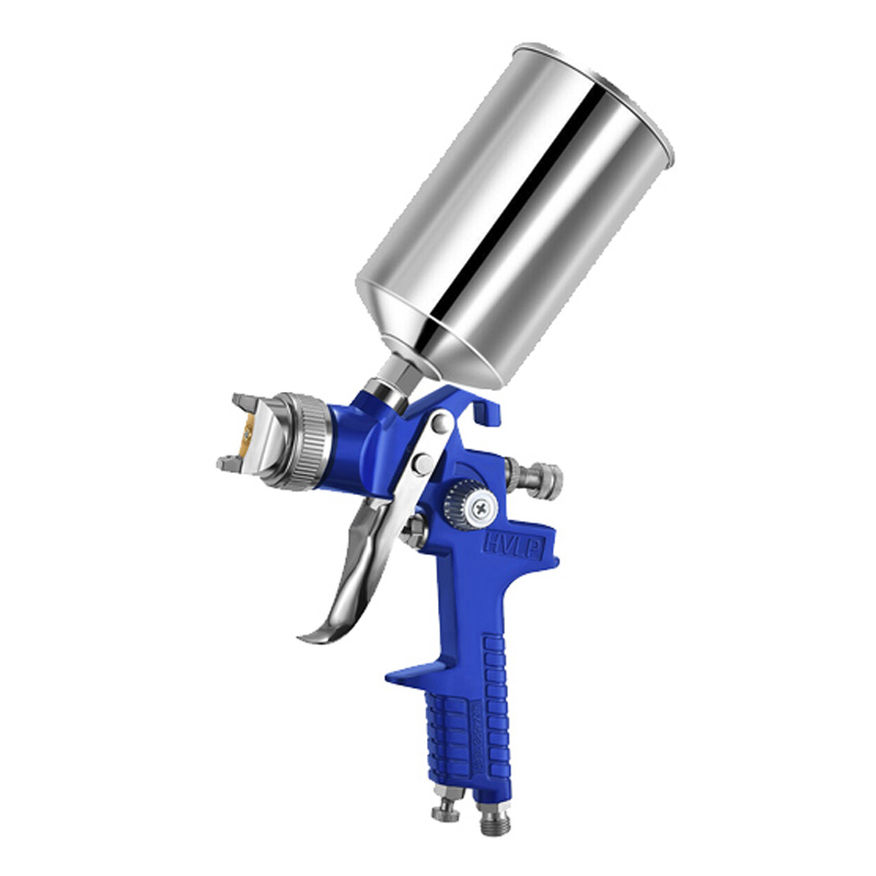 Sicopro H-827P LVLP Spray Gun Kit – 1.3/1.5/1.7mm Nozzles with Aluminum Cups for Auto & Furniture Painting