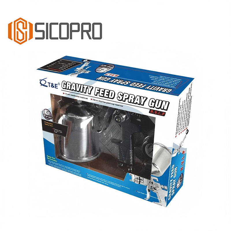 HVLP Gravity Feed Spray Gun Kit H-970G