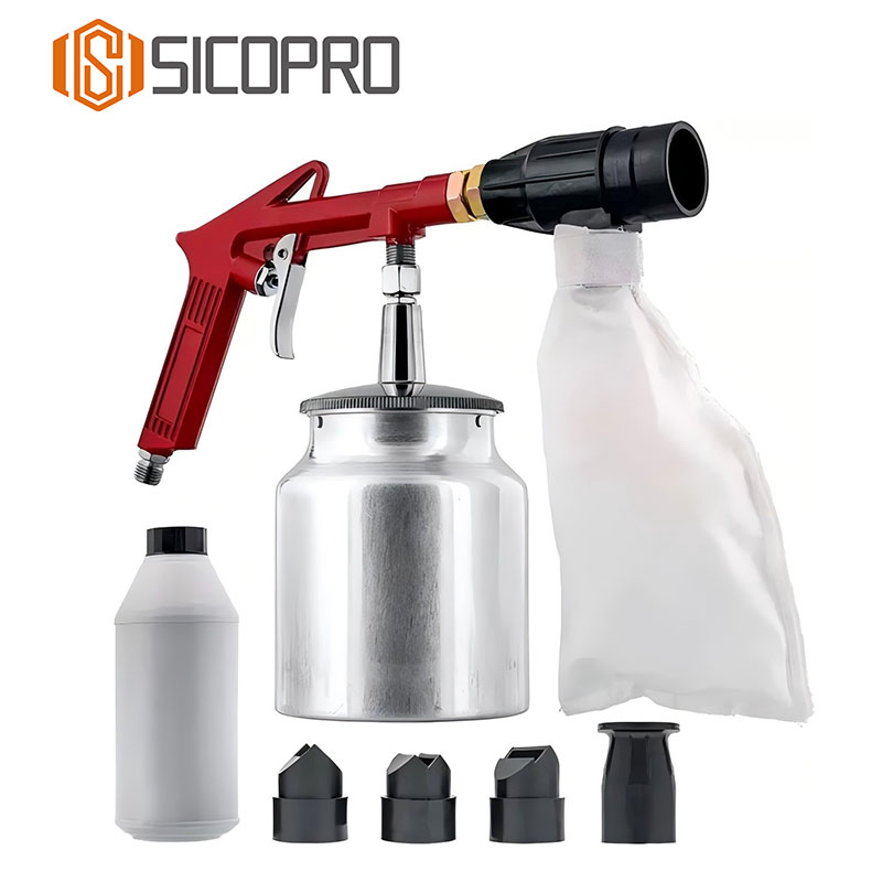 PS-11R Rust Removal Spray Gun with Sandblasting Attachment