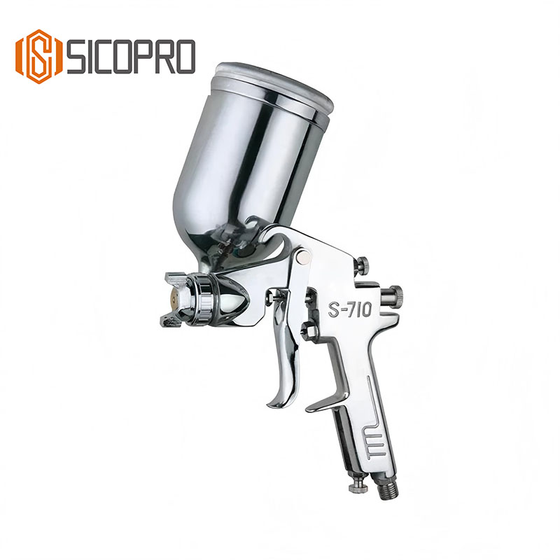 S-710G LVLP Automotive Refinishing Spray Gun with Adjustable Nozzle