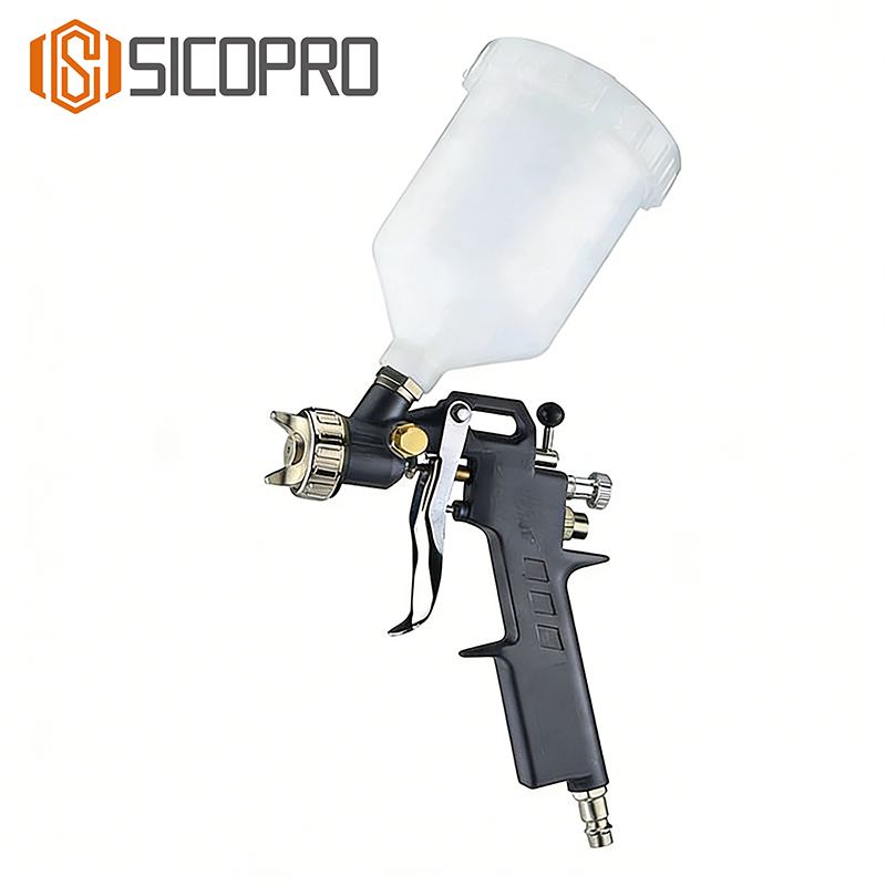 SICOPRO LVLP Gravity Feed Spray Gun - Gray
