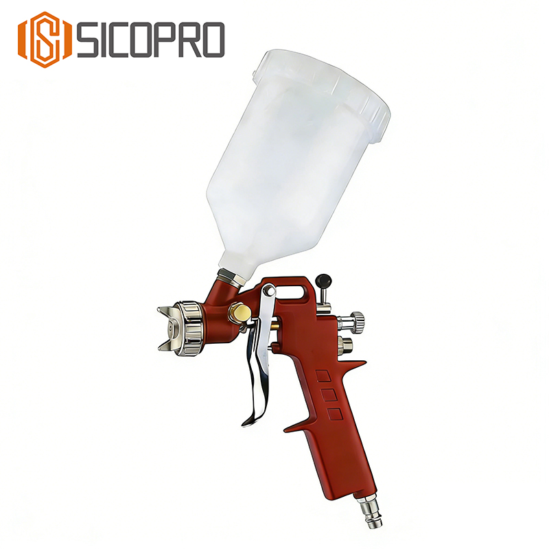 SICOPRO LVLP Gravity Feed Spray Gun - Brown