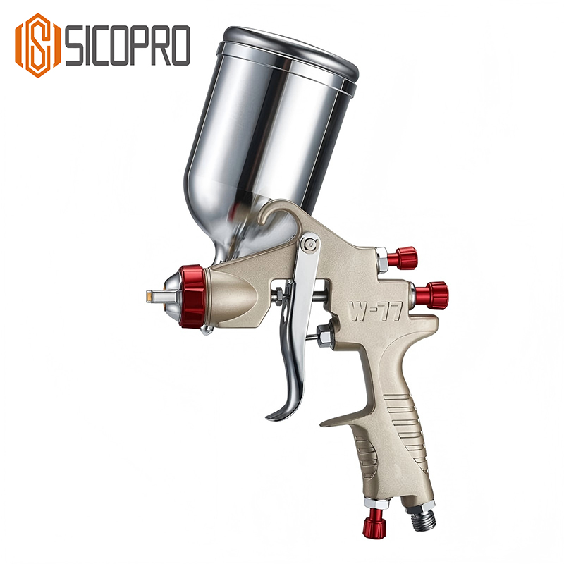 W-77G LVLP Gravity Feed Spray Gun – Premium Finish Sprayer