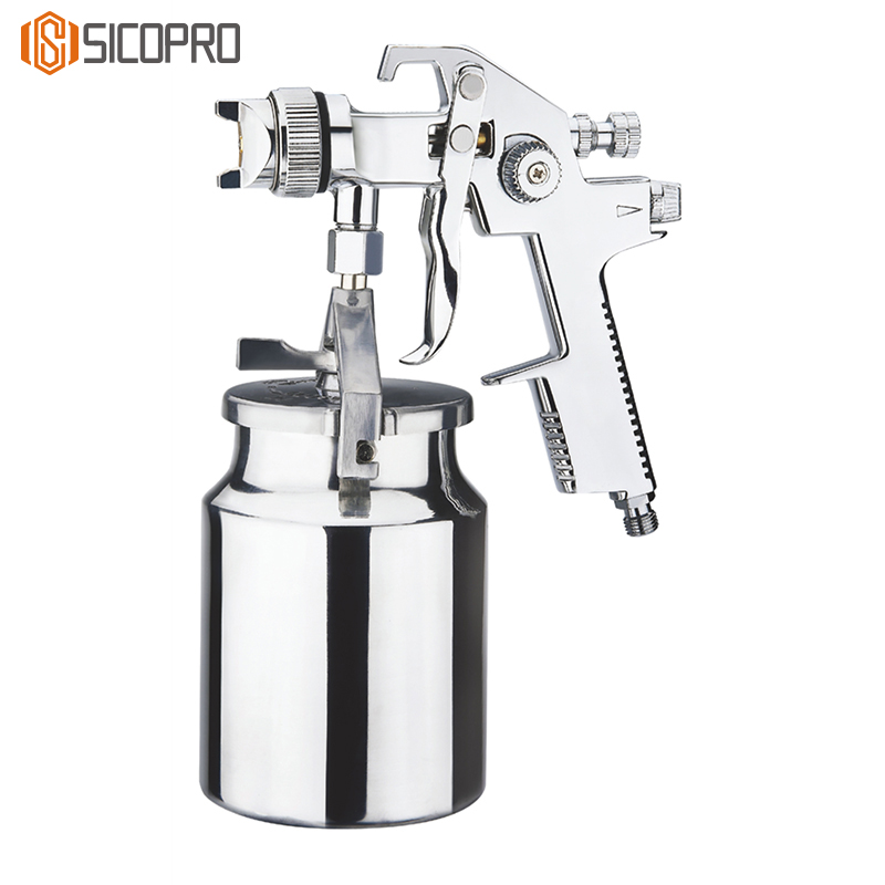 AB-17S LVLP Spray Gun Silver Edition - High Efficiency Air Paint Tool