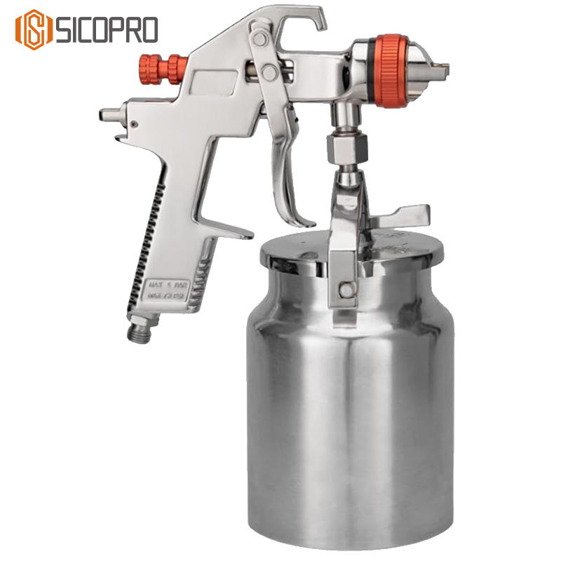 AB-17S LVLP Spray Gun – Adjustable Patterns for Precision Painting with 1000ml Cup