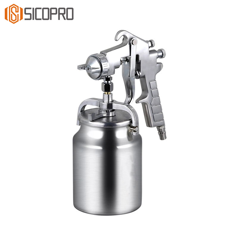 W-71 LVLP Spray Gun with Suction Feed – Full Metal Industrial Grade