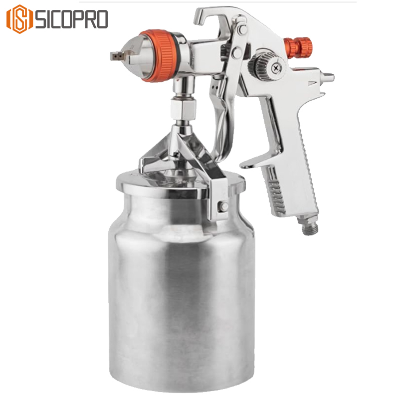 AB-17S LVLP Spray Gun – Aluminum Alloy Body and Cup | Corrosion Resistant & Easy to Clean
