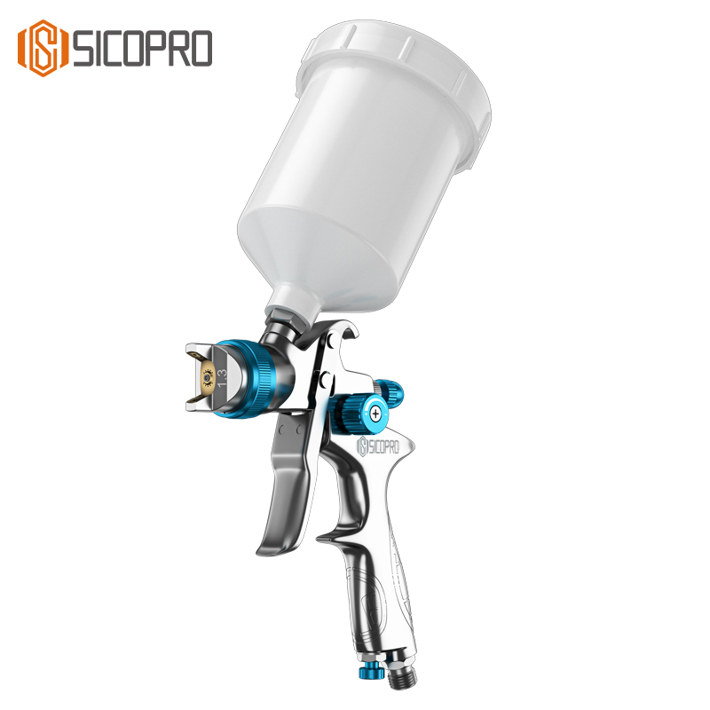 H-887P LVLP Gravity Feed Spray Gun – High Efficiency Low Pressure Paint Sprayer