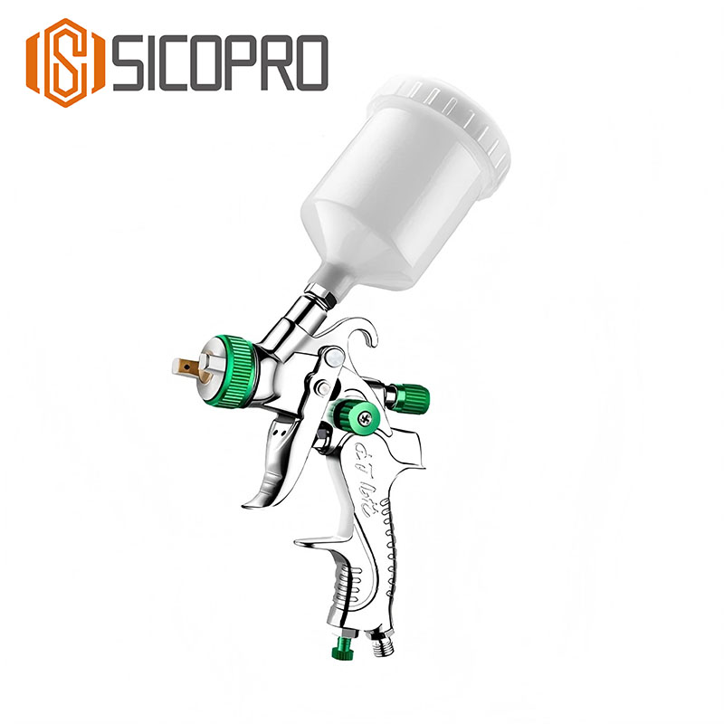 MINI-2008 LVLP Mini Spray Gun with Stainless Steel Nozzle