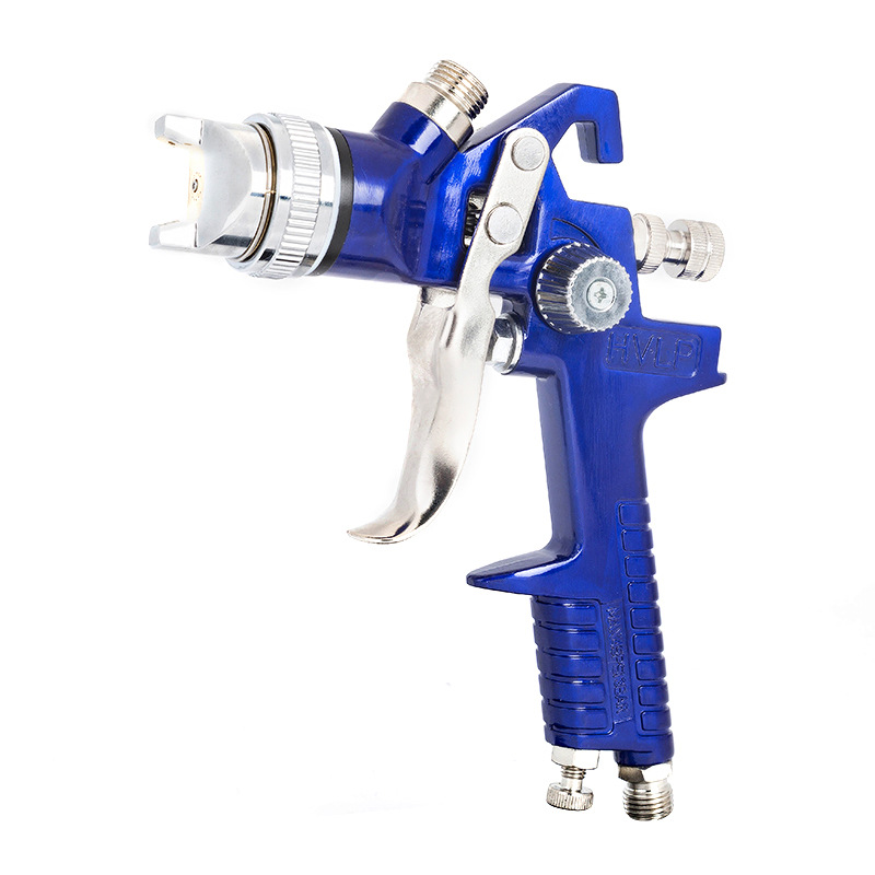 H-827P+H-2000P LVLP Spray Gun Kit with Plastic Cups and Case