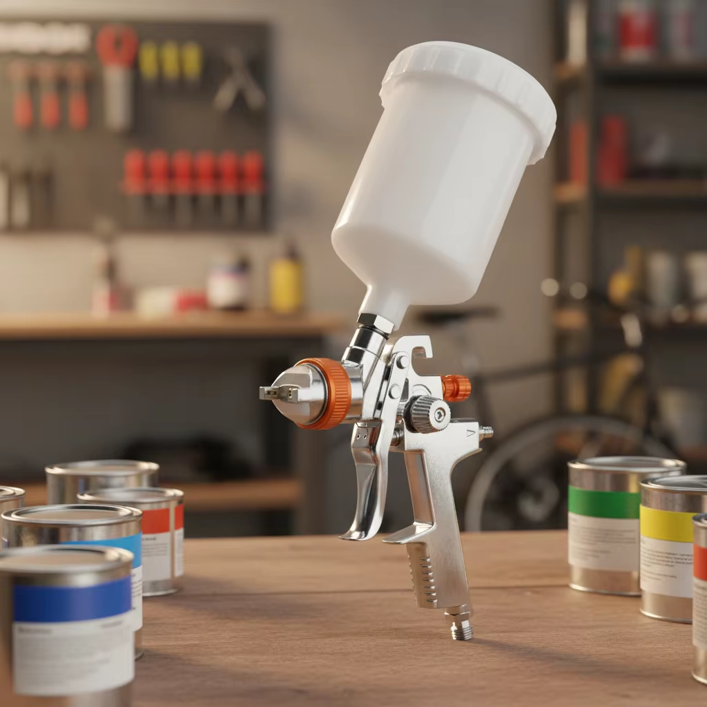 AB-17P LVLP Spray Gun – Gravity Feed Low Pressure Paint Gun