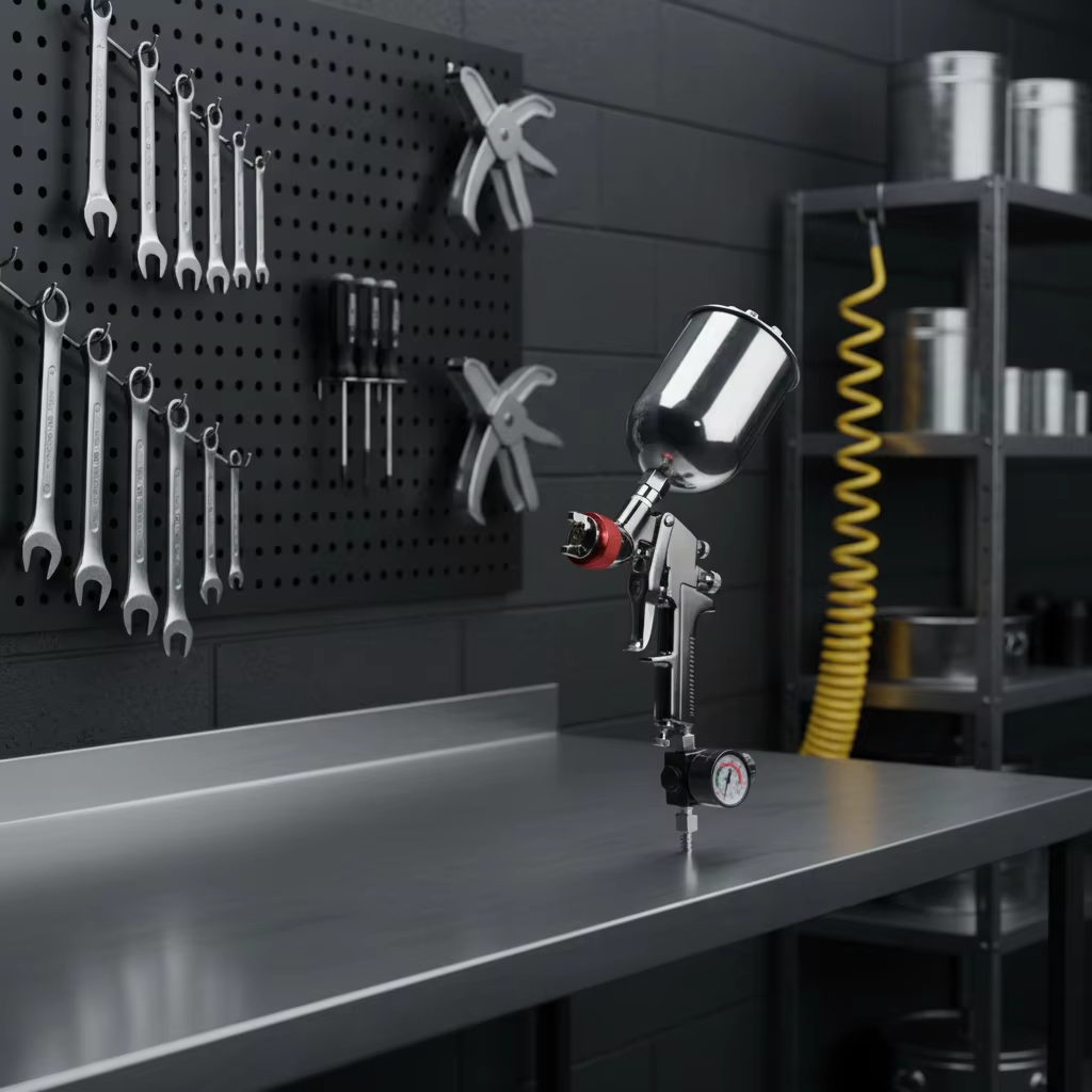 4001P LVLP Spray Gun – Gravity Feed Professional Paint Gun