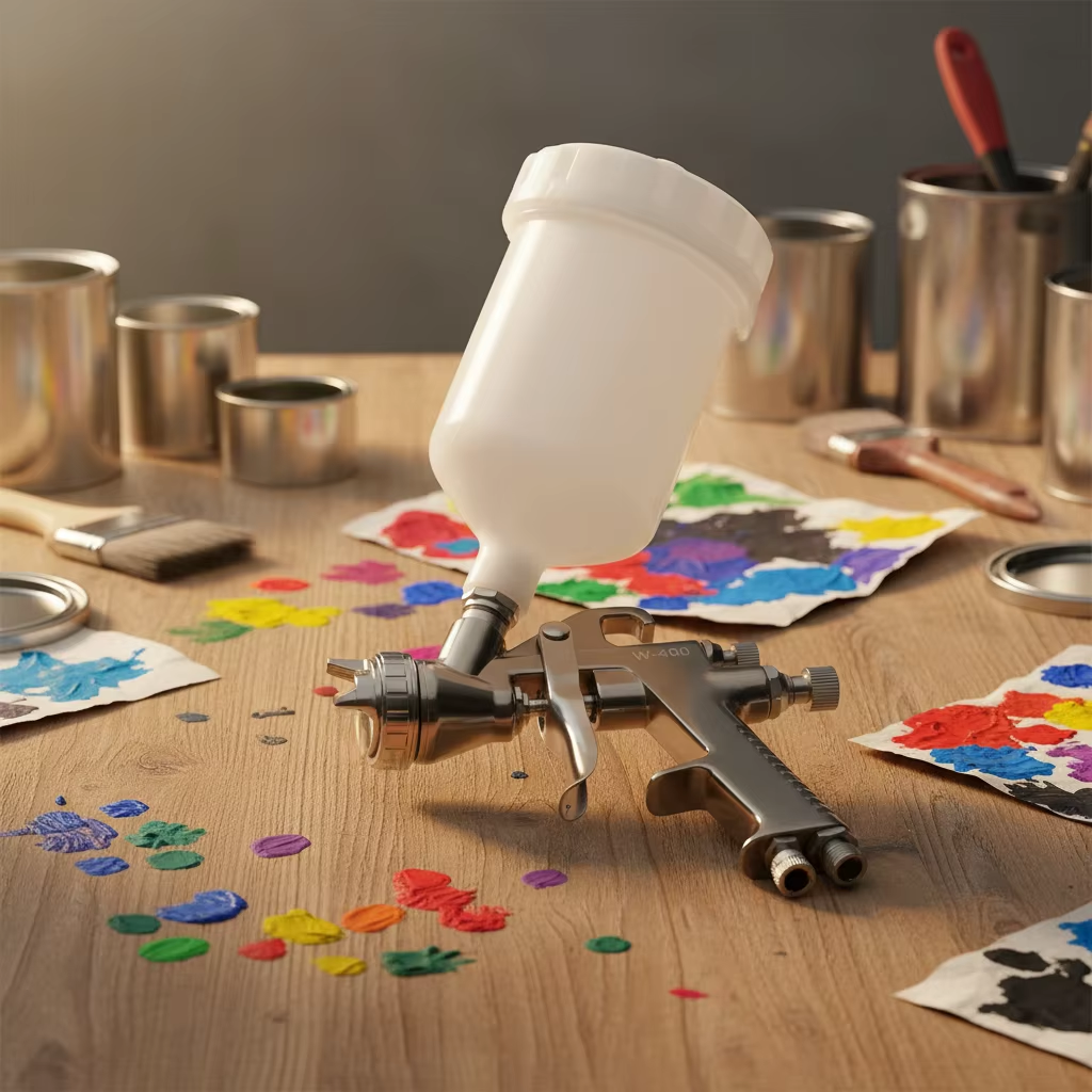 S-400 LVLP Spray Gun – Gravity Feed Industrial Paint Sprayer