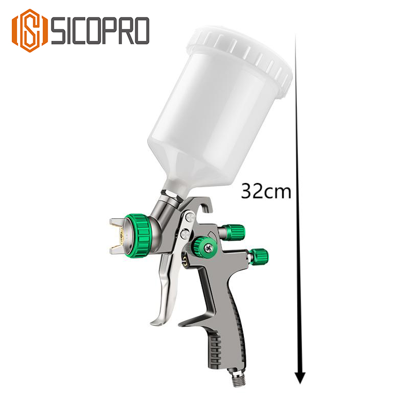 32cm LVLP Gravity Spray Gun with 650ml Cup for Automotive Refinishing
