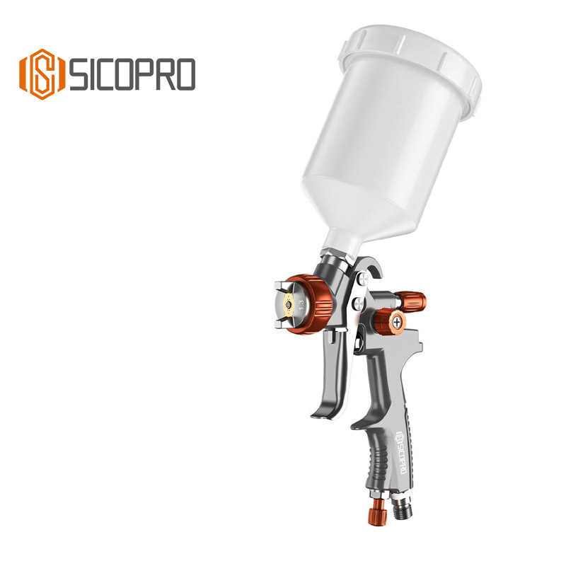 Professional SK100 HVLP Gravity Feed Spray Gun – 1.3mm Nozzle for Car Painting & Finishing