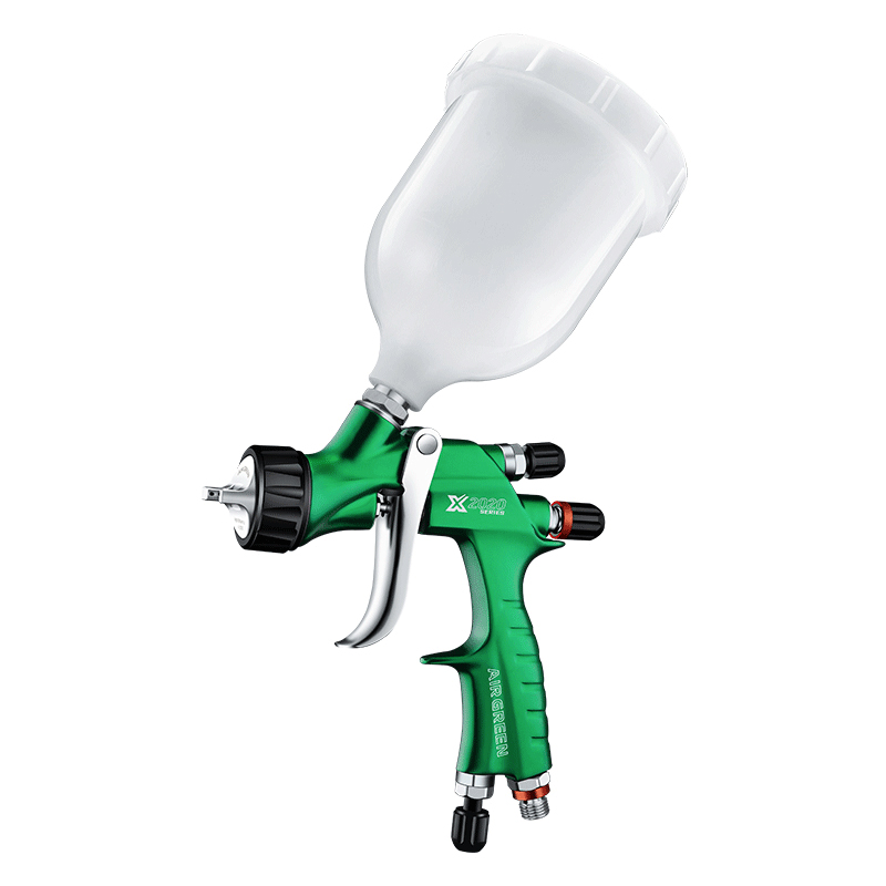 AIR GREEN Professional HVLP Spray Gun X-2020 with 600ml Cup and 1.3mm Nozzle