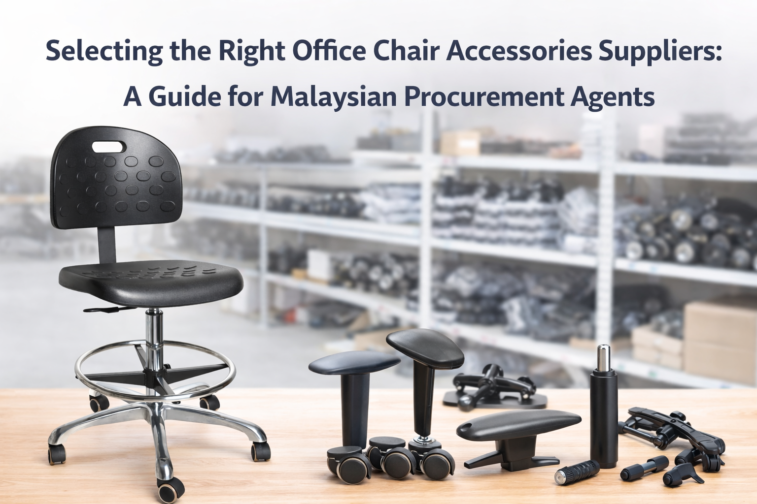 Industrial Polyurethane Adjustable Laboratory Chair