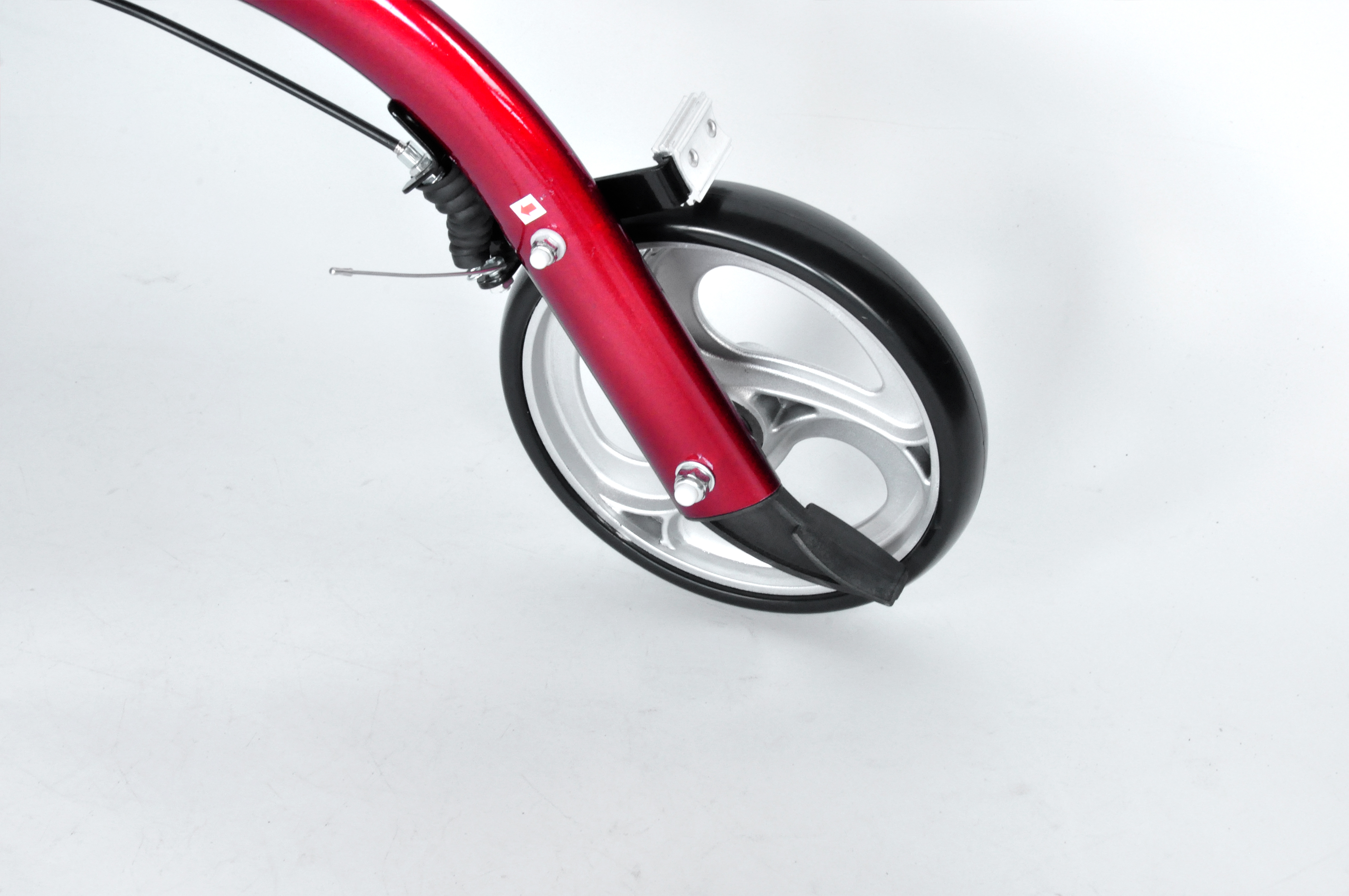 RELAXSMITH Ergonomic Lightweight Colorful Upright Rollator with Soft Forearm Pads