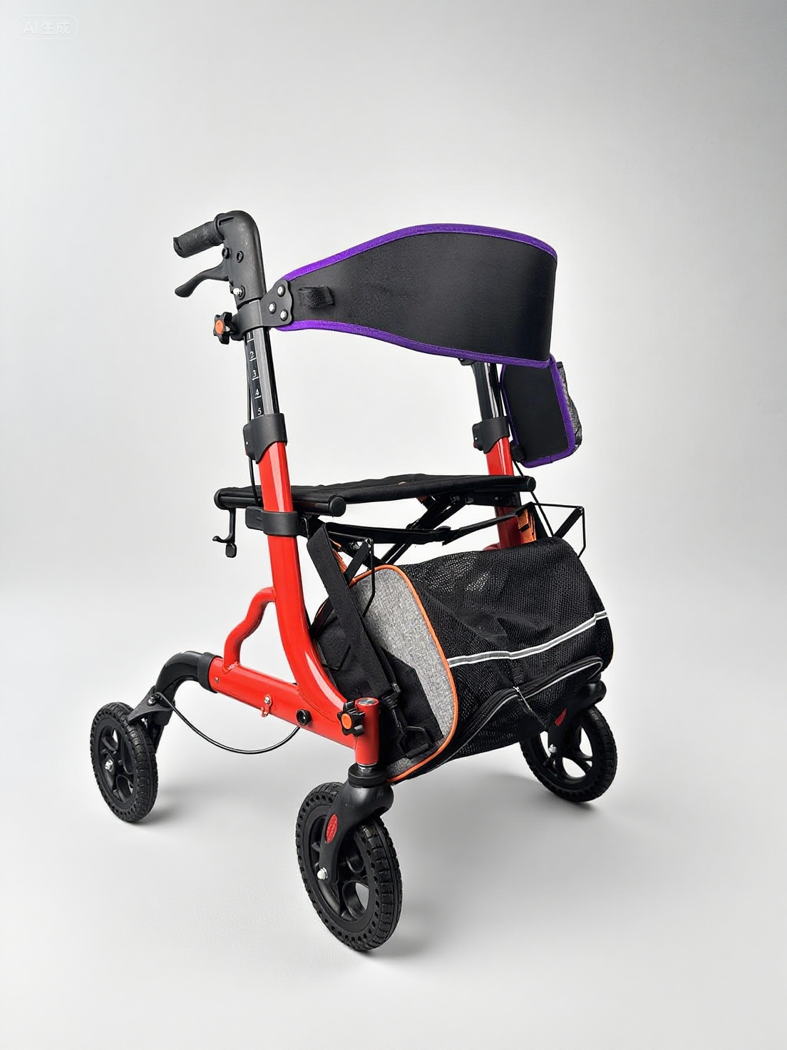 Medical Super Heavy Duty Multicolor Walker Contract Manufacturing with Removable Basket