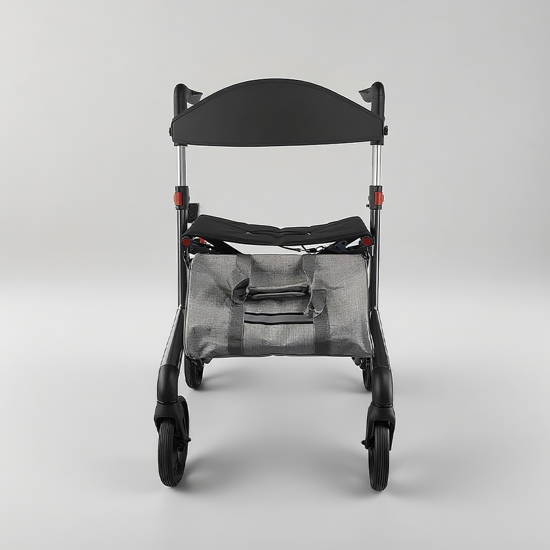 CE Certified Upright Rollator Manufacturer with Ergonomic Forearm Supports