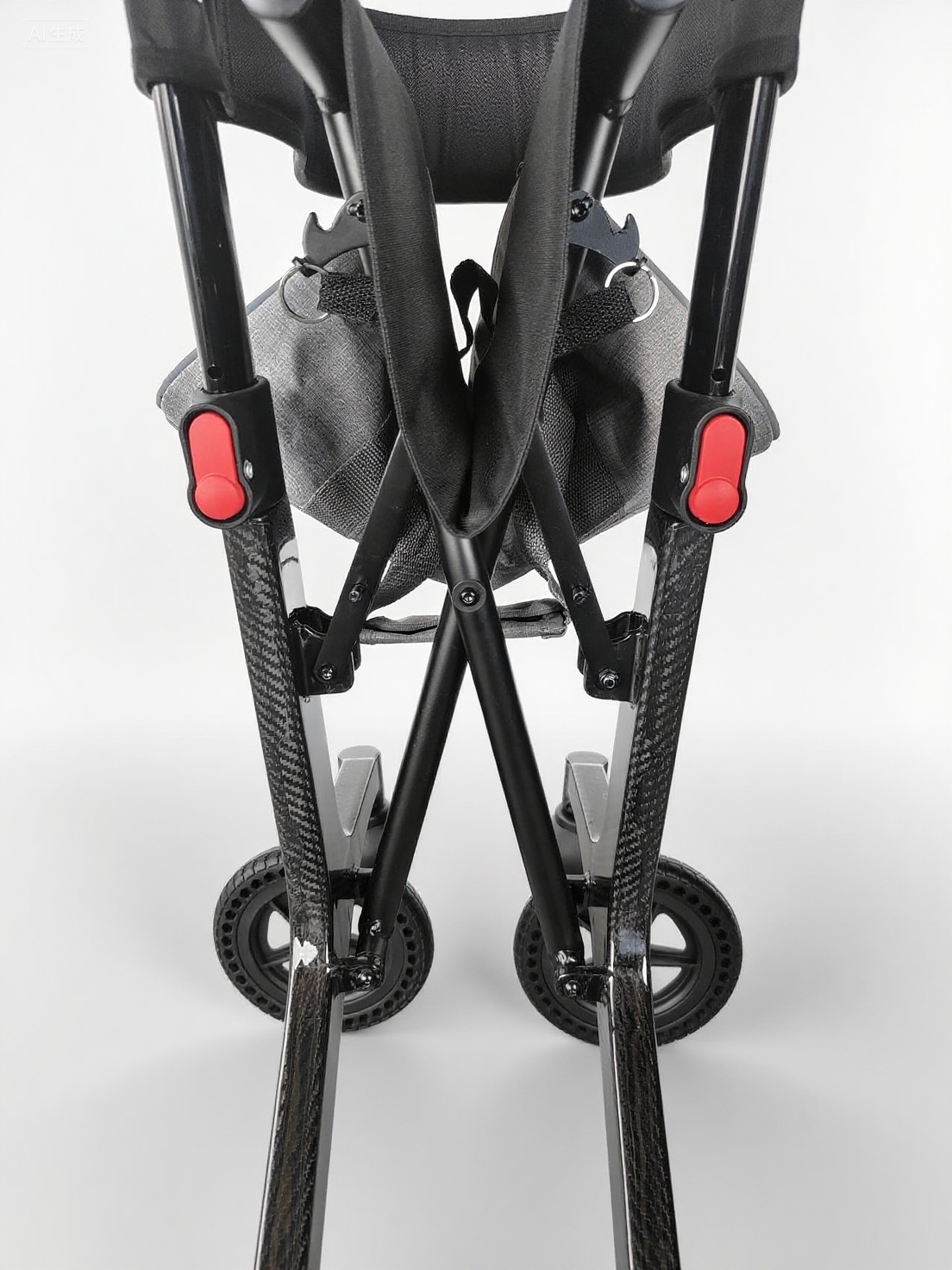 Ultra-Light Aluminum Rollator: Easy-Fold for Compact Storage – Model CR 3002