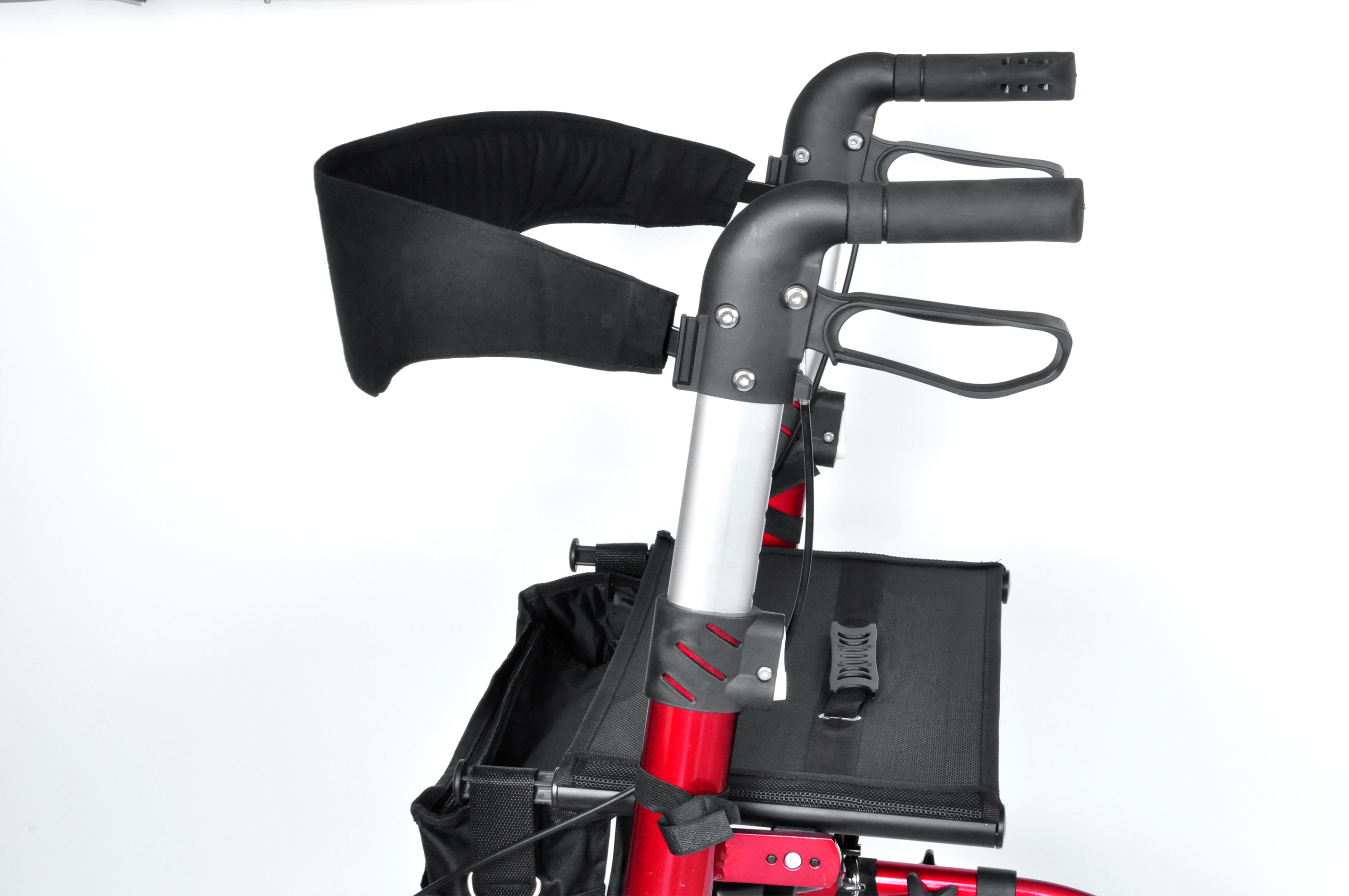 RELAXSMITH Ergonomic Lightweight Colorful Upright Rollator with Soft Forearm Pads