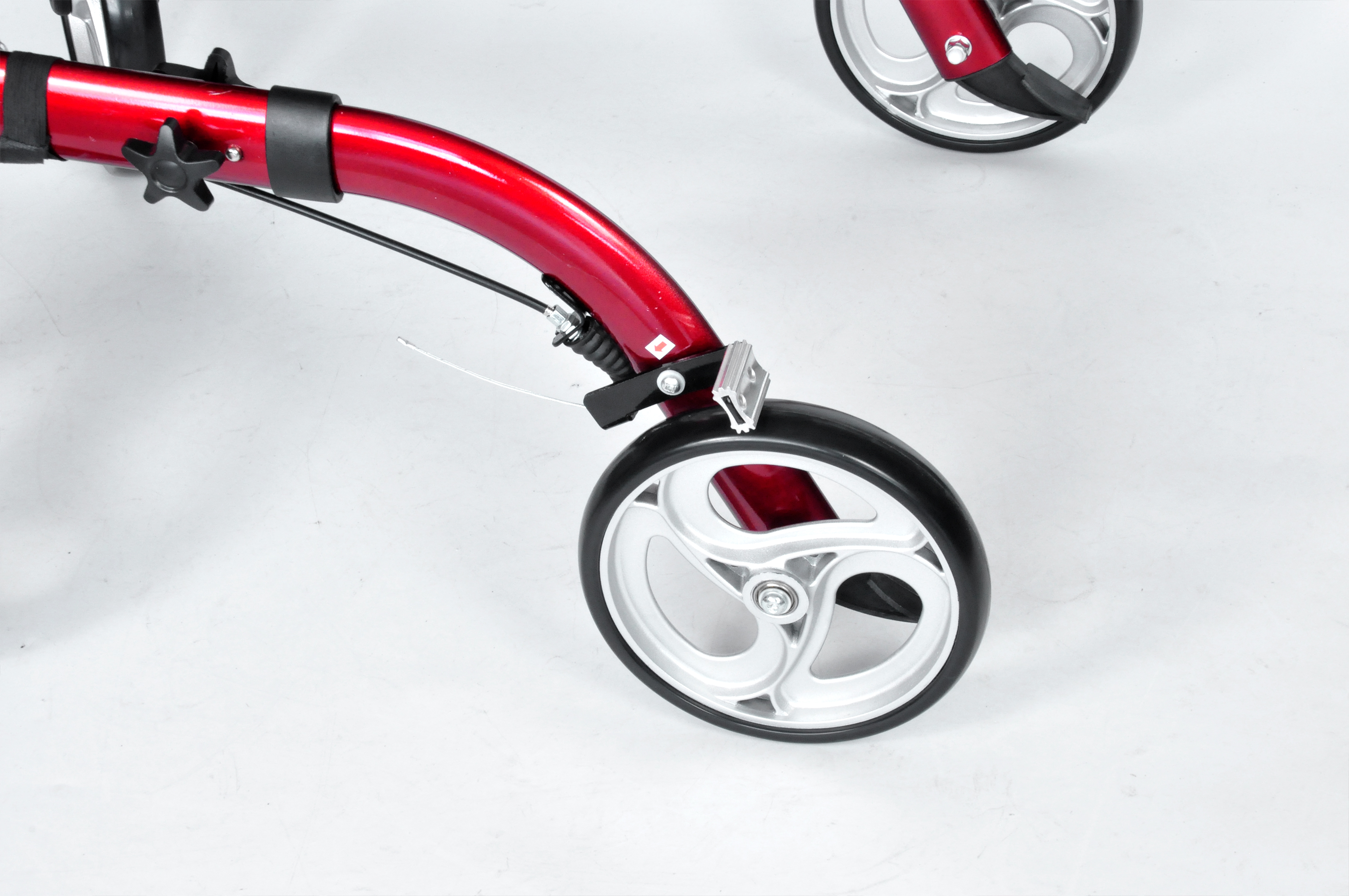 RELAXSMITH Ergonomic Lightweight Colorful Upright Rollator with Soft Forearm Pads