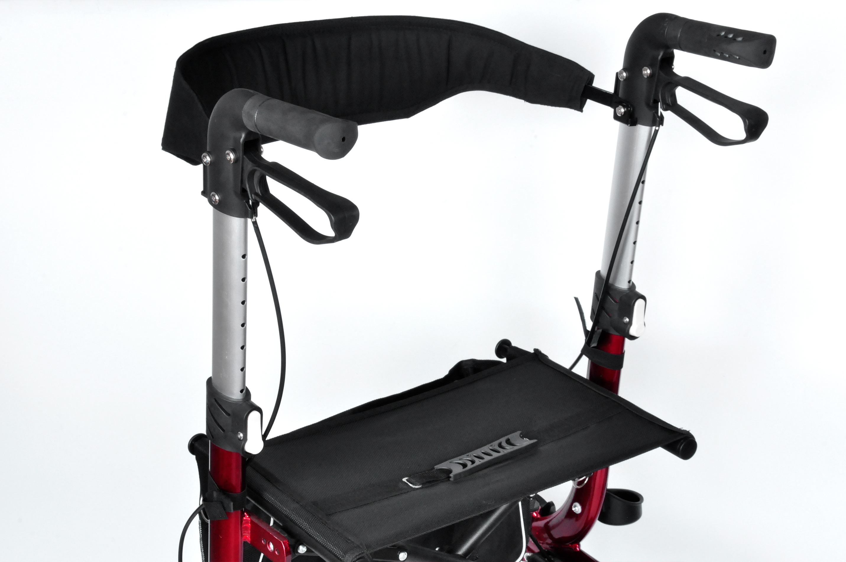 RELAXSMITH Ergonomic Lightweight Colorful Upright Rollator with Soft Forearm Pads